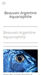 Mobile Screenshot of beauvais-aquariophilie.com