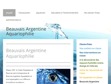 Tablet Screenshot of beauvais-aquariophilie.com